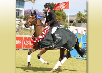 hsbc_fei_classics_adelaide_cbarrett_sandhills_brillaire_victory_lap-nov2012